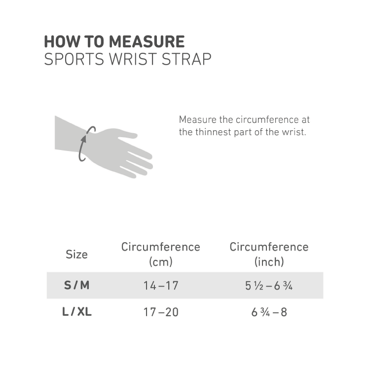 Bauerfeind Sports Wrist Strap - Pink