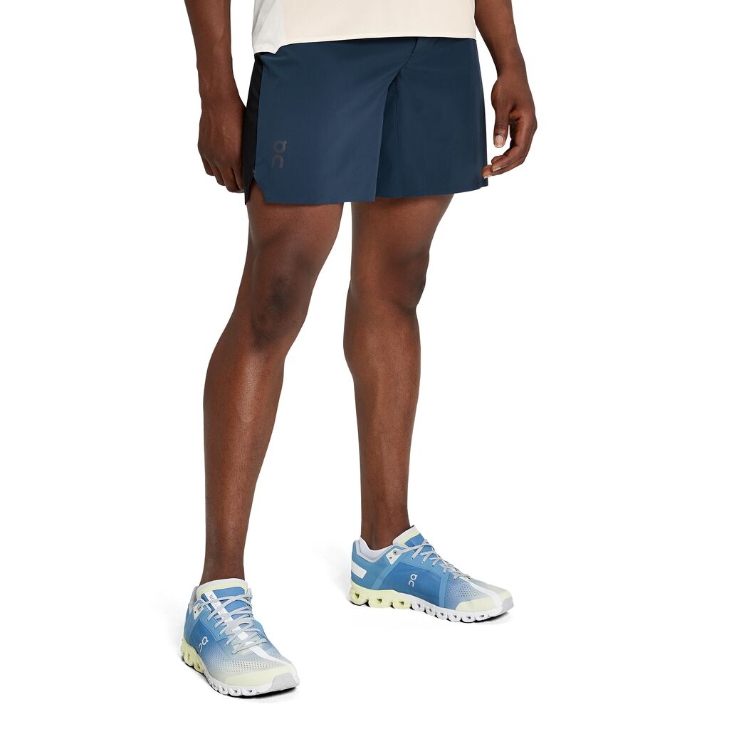 On 5 LIGHTWEIGHT SHORT - DENIM / BLACK (M)