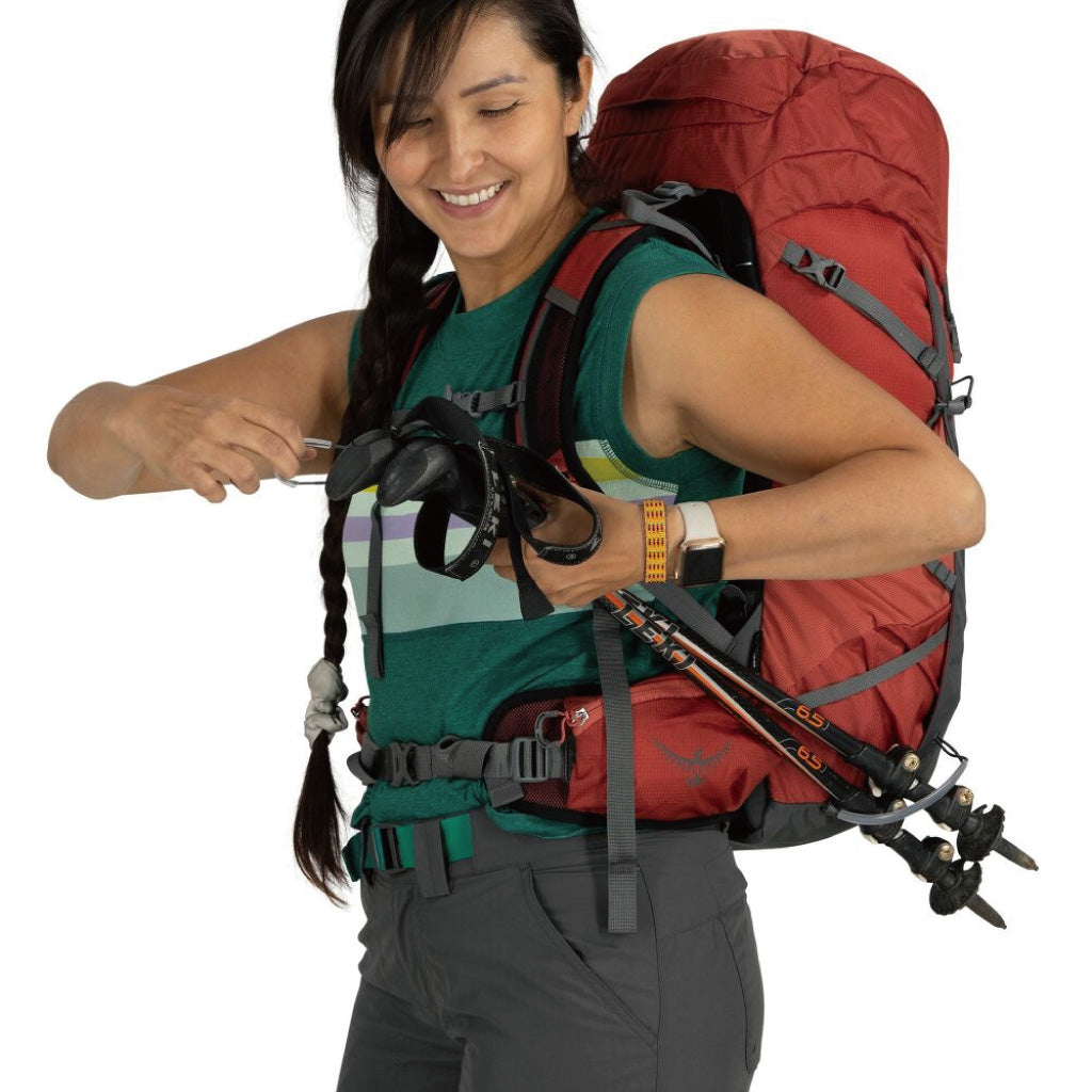 Osprey TEMPEST 33 - Red Pampas Coal Grey