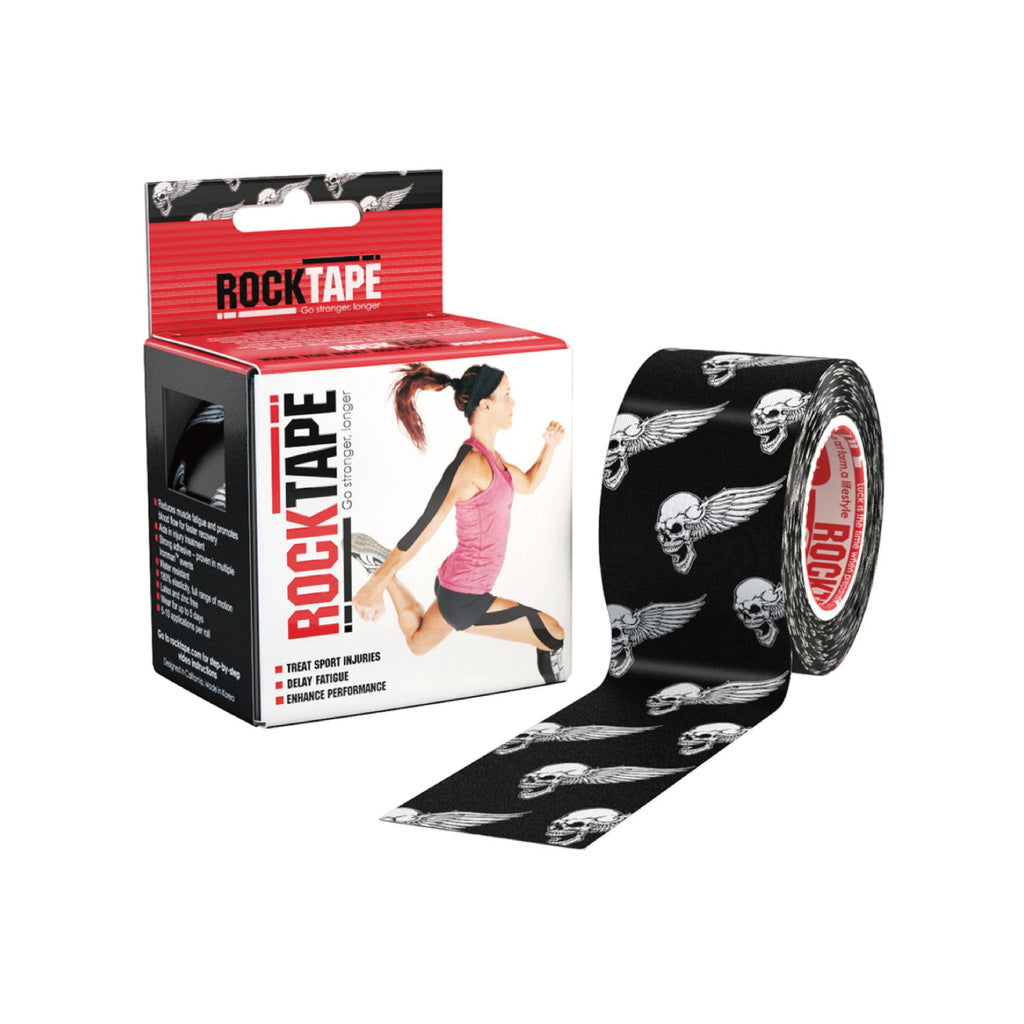 RockTape STD TAPE 5cm x 5m - Black Skull