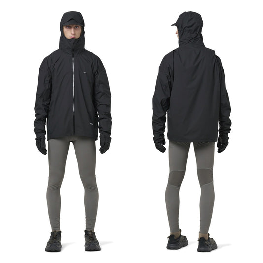SATISFY Pertex® 3L Fly Rain Jacket - Black