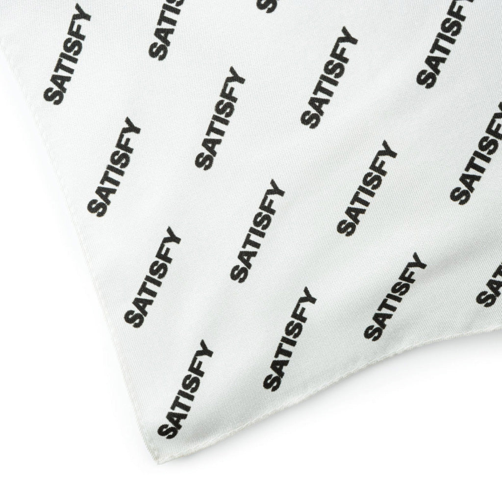 SATISFY SoftCell™ Carré de soie Bandana - White Down