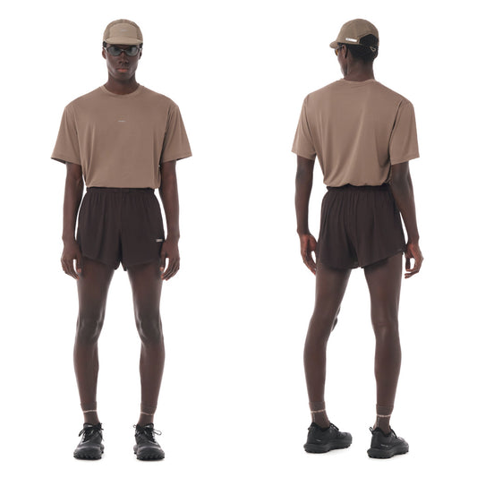 SATISFY Space‑O™ 2.5" Distance Shorts - Deep Mahogany