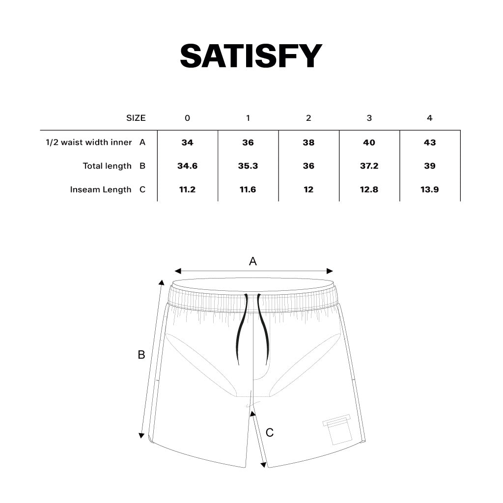 SATISFY Space‑O™ 5" Shorts - Black