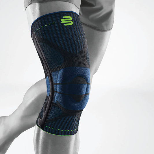 Bauerfeind Sports Knee Support - Black / Blue