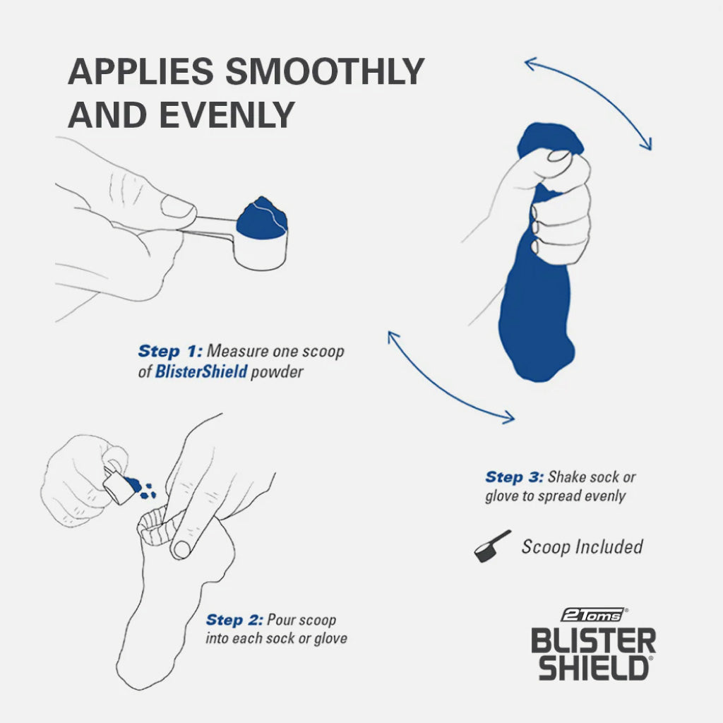 2TOMS BLISTERSHIELD 2.5 OZ POUCH