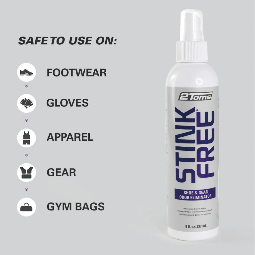 2TOMS STINK FREE 8 OZ SPRAY BOTTLE
