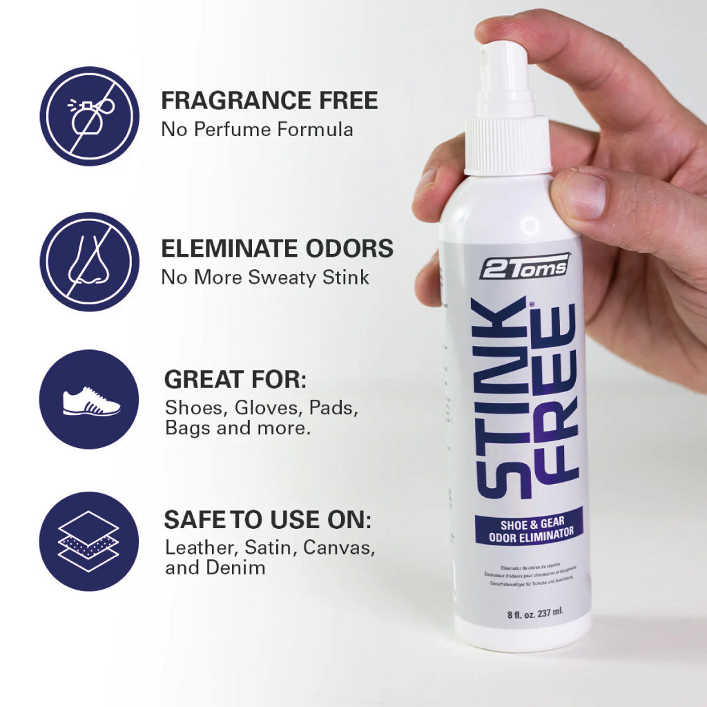 2TOMS STINK FREE 8 OZ SPRAY BOTTLE