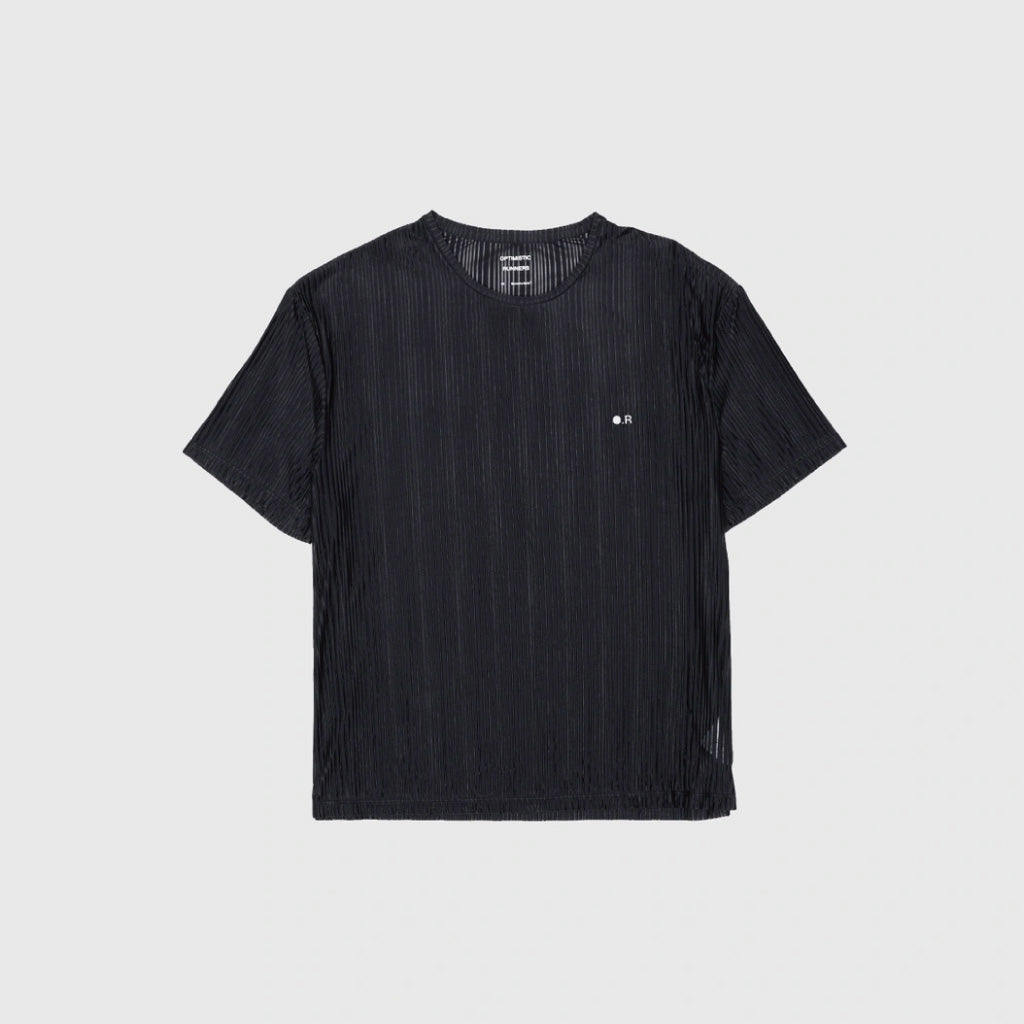 Optimistic Runners Glossy T-Shirt - Black
