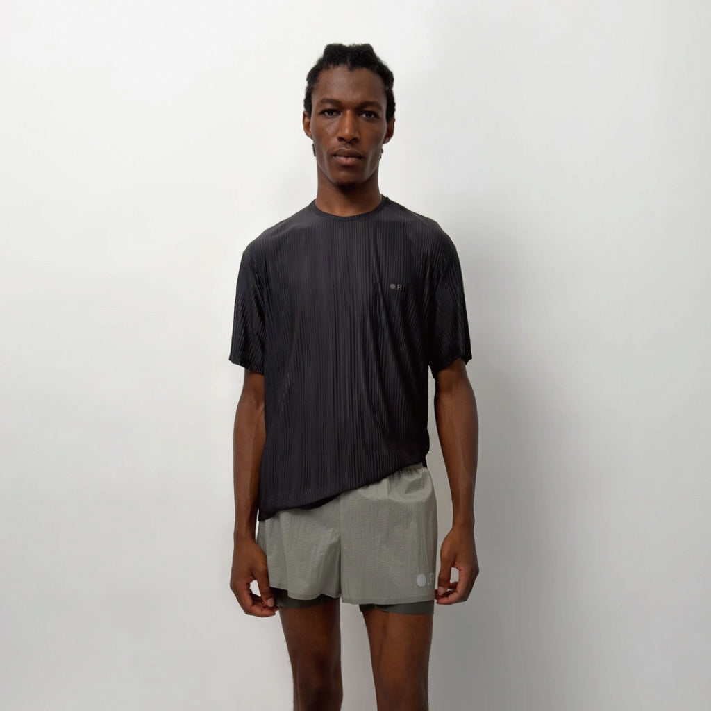 Optimistic Runners Glossy T-Shirt - Black