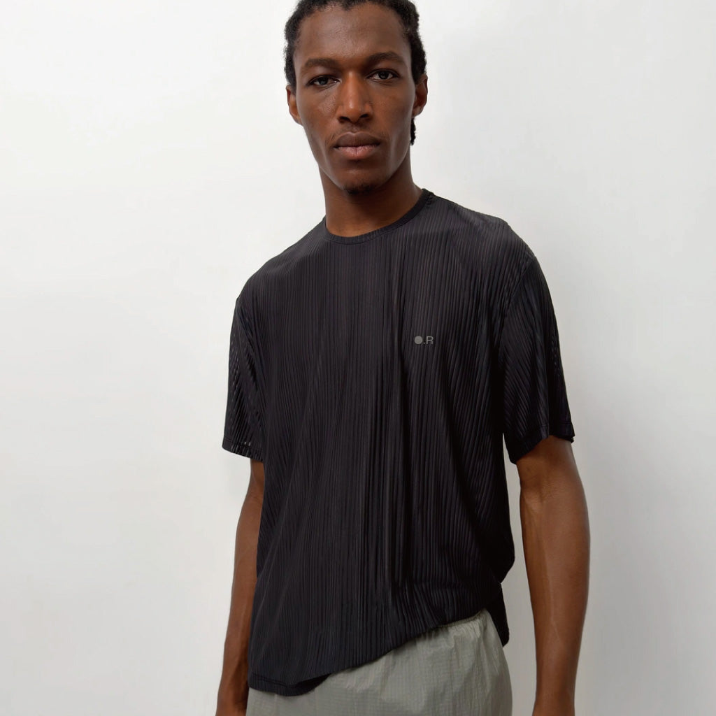 Optimistic Runners Glossy T-Shirt - Black