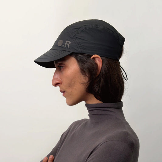 Optimistic Runners OR Nylon Cap - Black