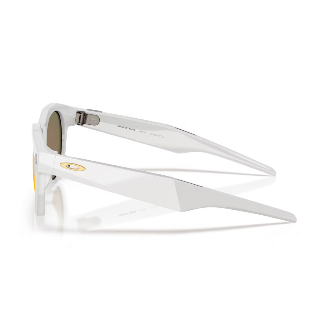 Oakley Meta HSTN Prizm Ruby Lenses - Warm Grey Frame
