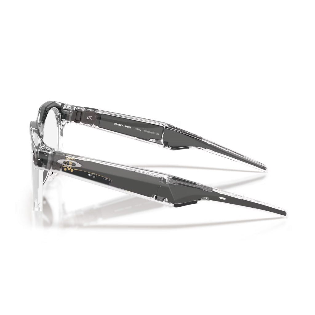 Oakley Meta HSTN Transitions Grey Lenses - Clear Frame