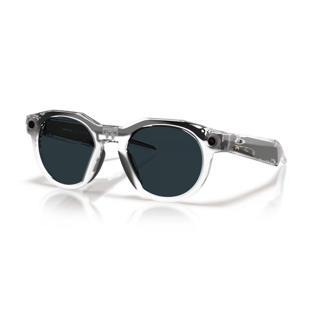 Oakley Meta HSTN Transitions Grey Lenses - Clear Frame