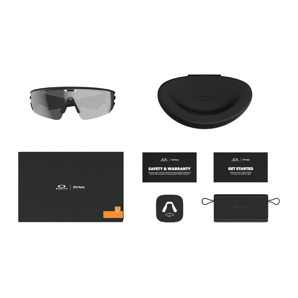 Oakley Meta Vanguard Prizm Black Lenses - Black Frame