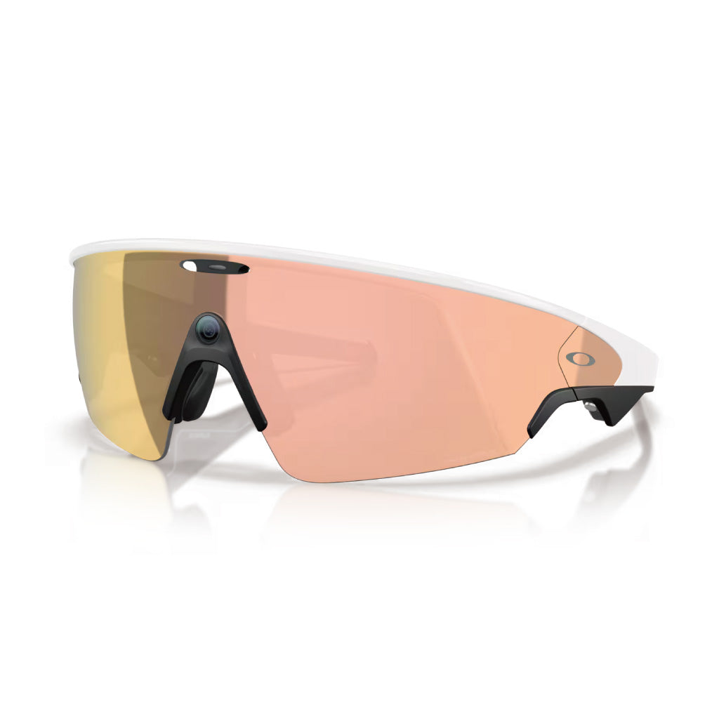 Oakley Meta Vanguard Prizm Rose Gold Lenses - White Frame