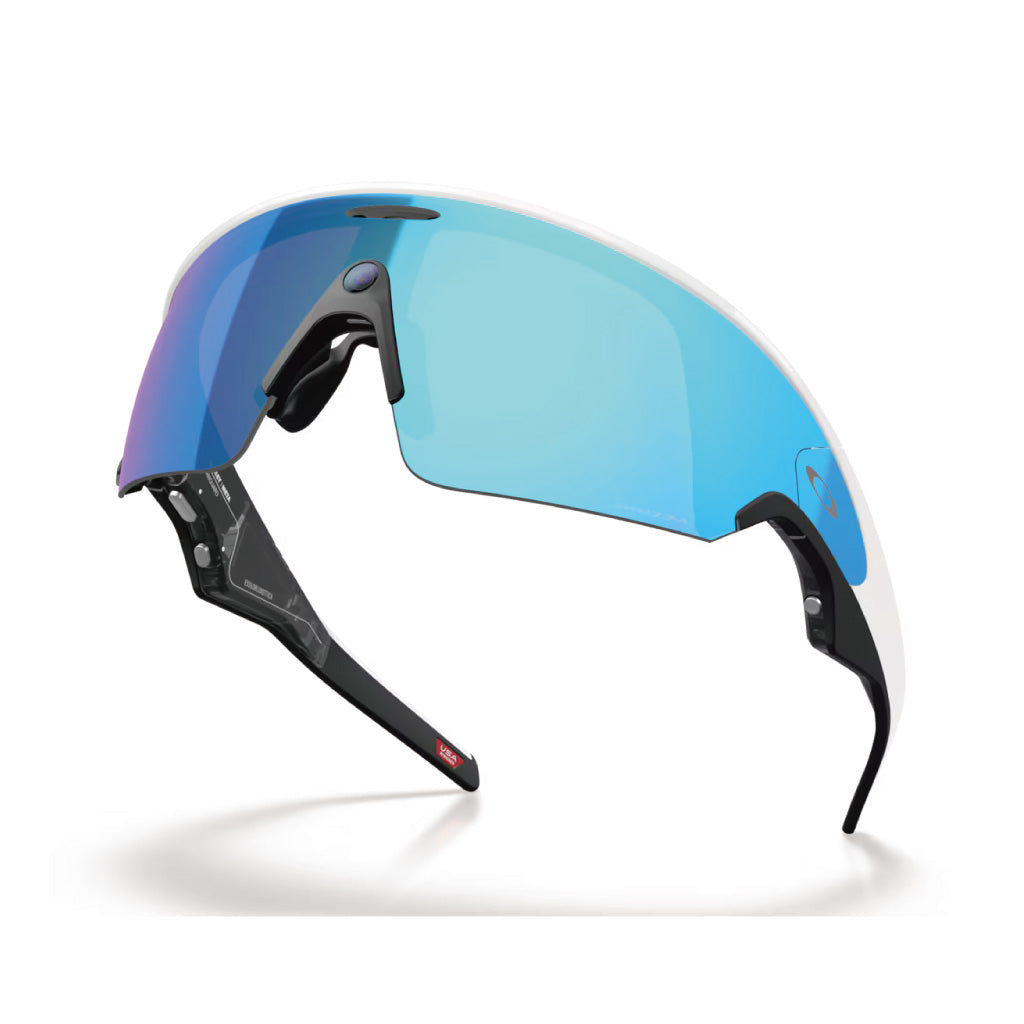 Oakley Meta Vanguard Prizm Sapphire Lenses - White Frame