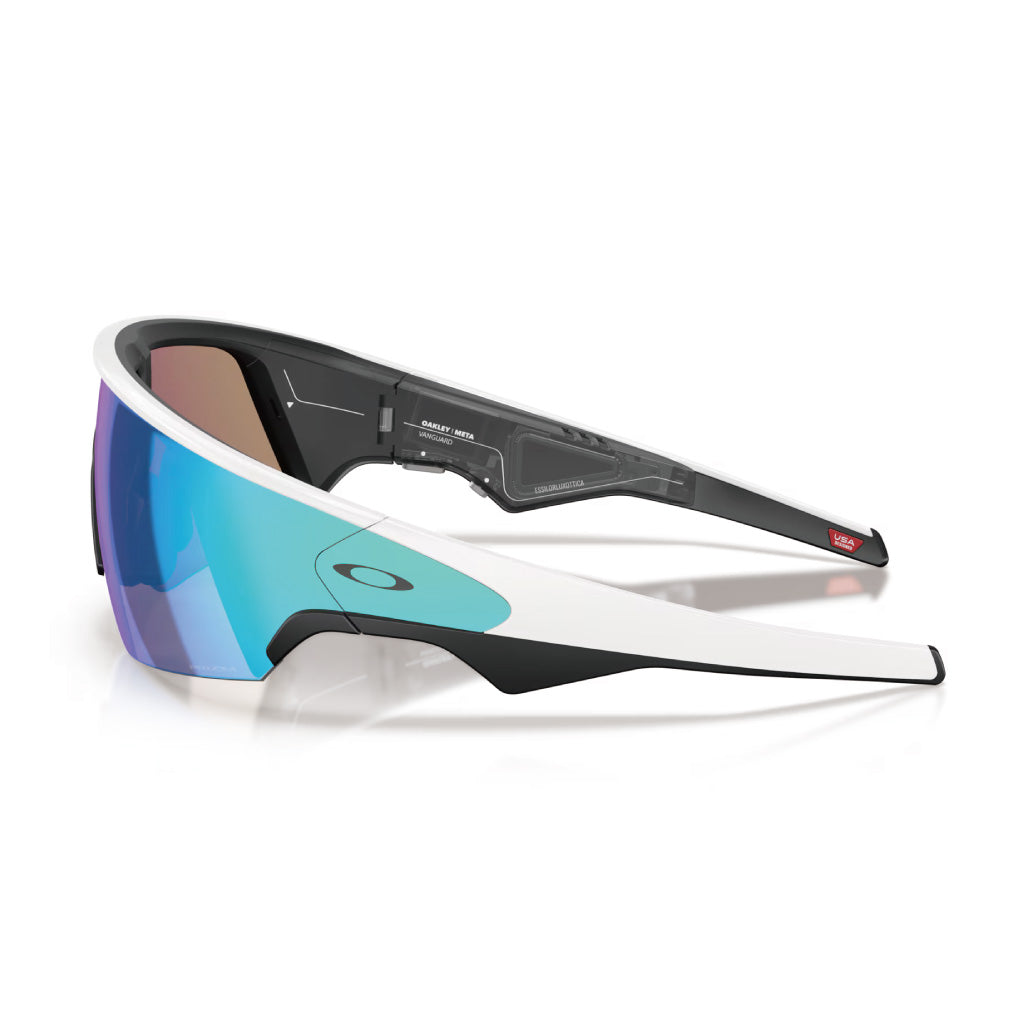 Oakley Meta Vanguard Prizm Sapphire Lenses - White Frame