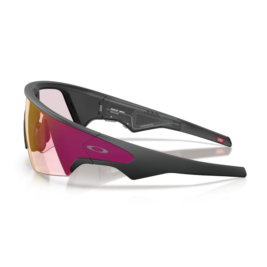 Oakley Meta Vanguard Prizm Transitions Ember Lenses - Black Frame