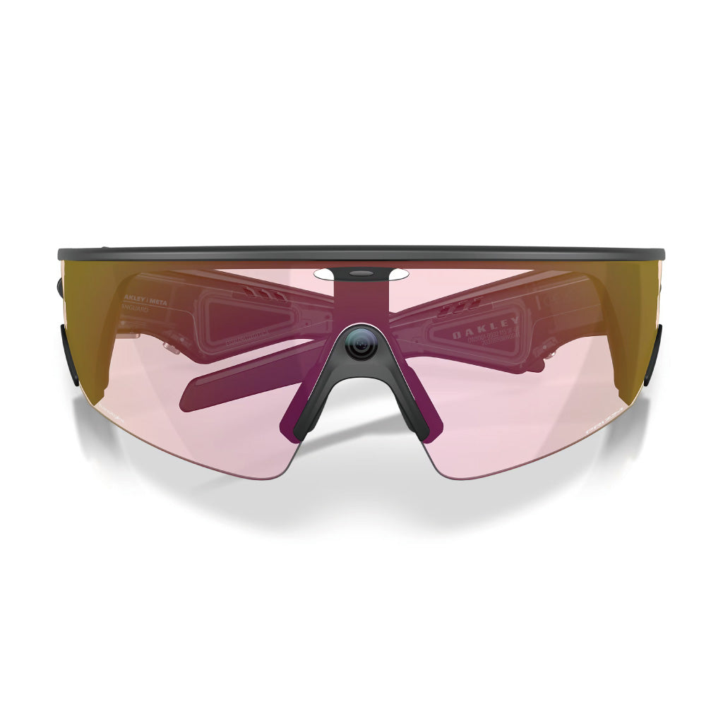 Oakley Meta Vanguard Prizm Transitions Ember Lenses - Black Frame
