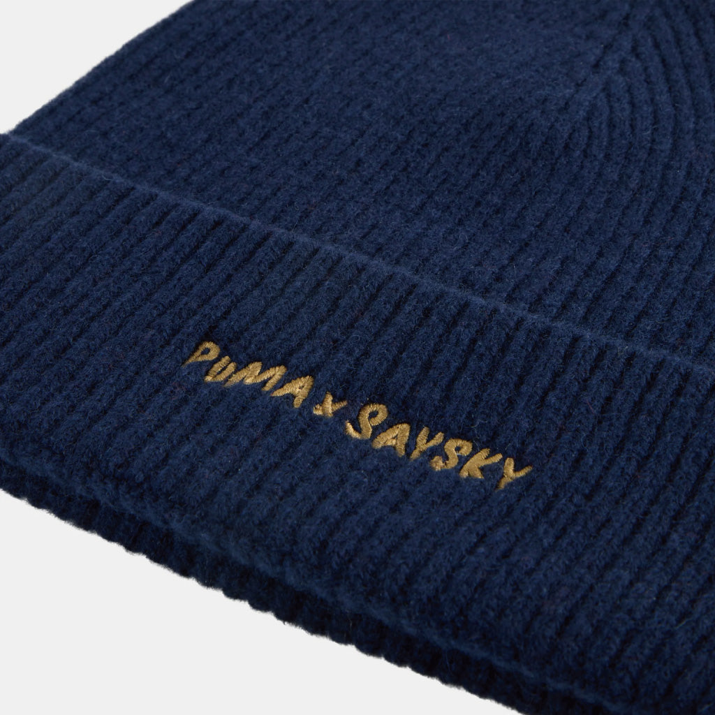 PUMA x SAYSKY Merino Beanie - New Navy