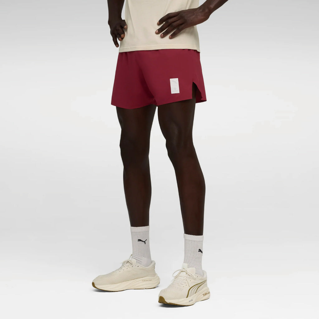 PUMA x SAYSKY Running Shorts - Team Regal Red