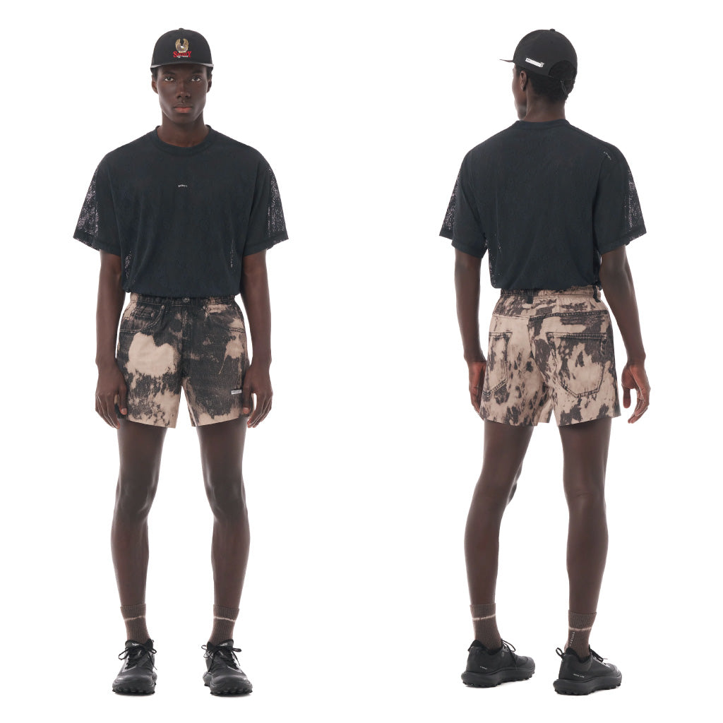 SATISFY AmbientWarp™ 5" Unlined Shorts - Bleached Black Denim