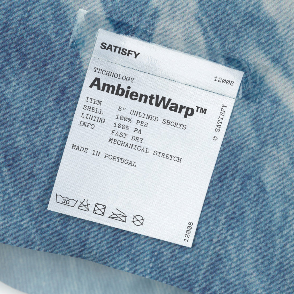 SATISFY AmbientWarp™ 5" Unlined Shorts - Bleached Blue Denim