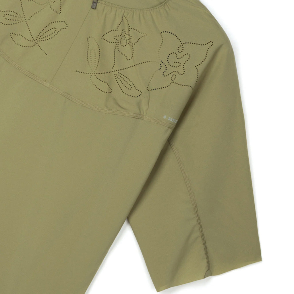 SATISFY AmbientWarp™ River Shirt Short Sleeves - Cedar PERF