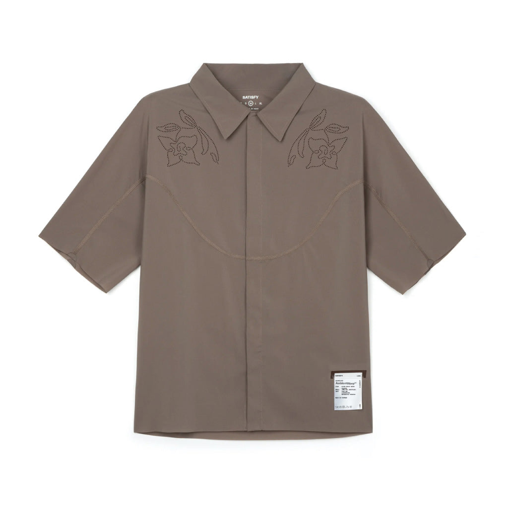 SATISFY AmbientWarp™ River Shirt Short Sleeves - Falcon