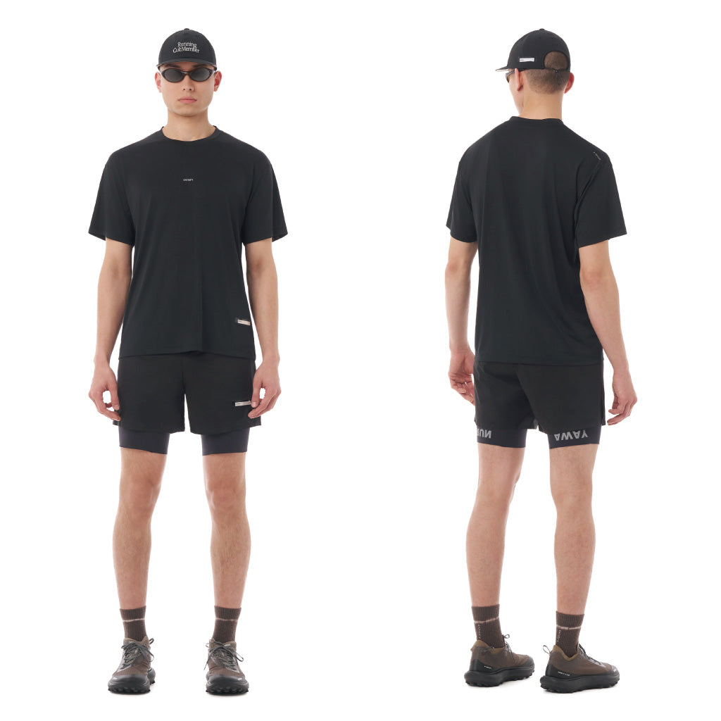 SATISFY AuraLite™ T-Shirt - Black SA