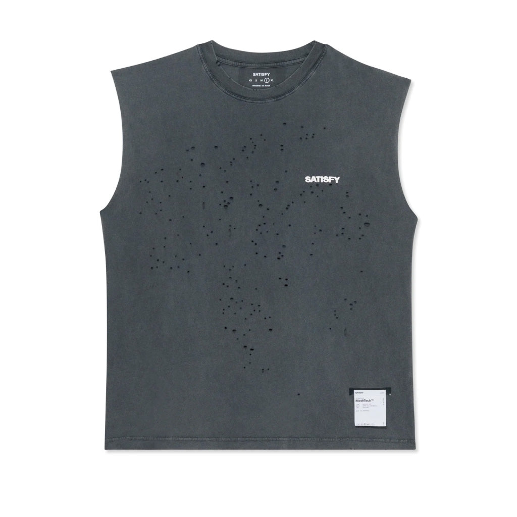 SATISFY MothTech™ Muscle Tee - Aged Black SAB