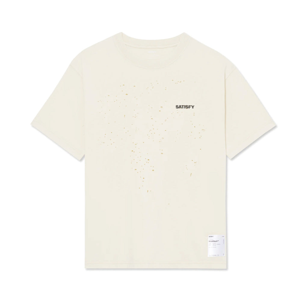 SATISFY MothTech™ T‑Shirt - Aged Ecru