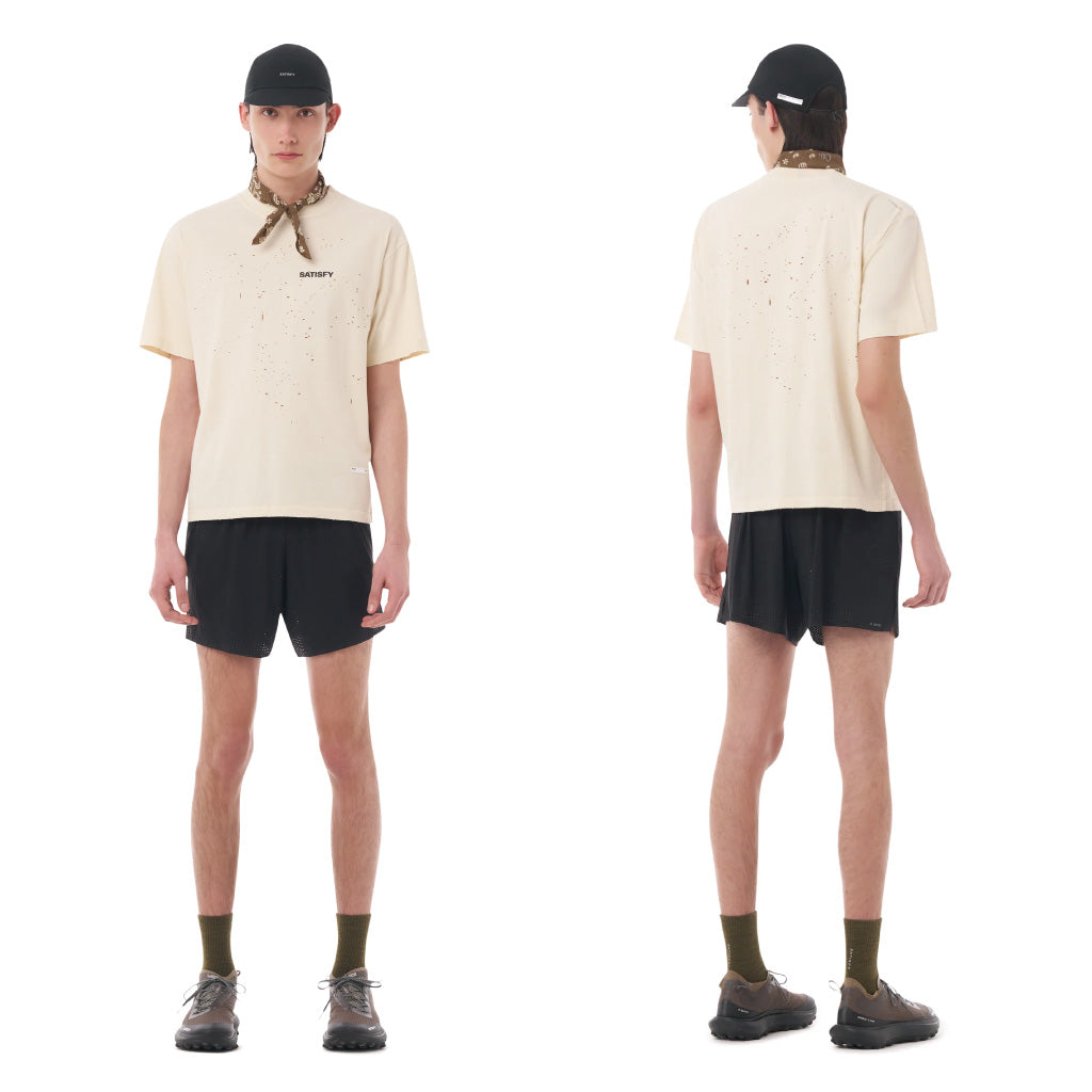 SATISFY MothTech™ T‑Shirt - Aged Ecru