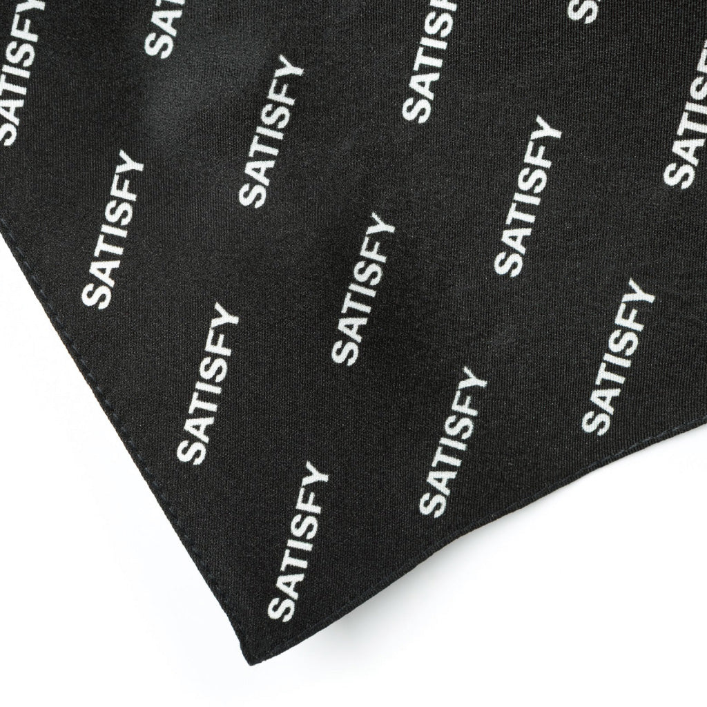 SATISFY SoftCell™ Carré de soie Bandana - Black SA