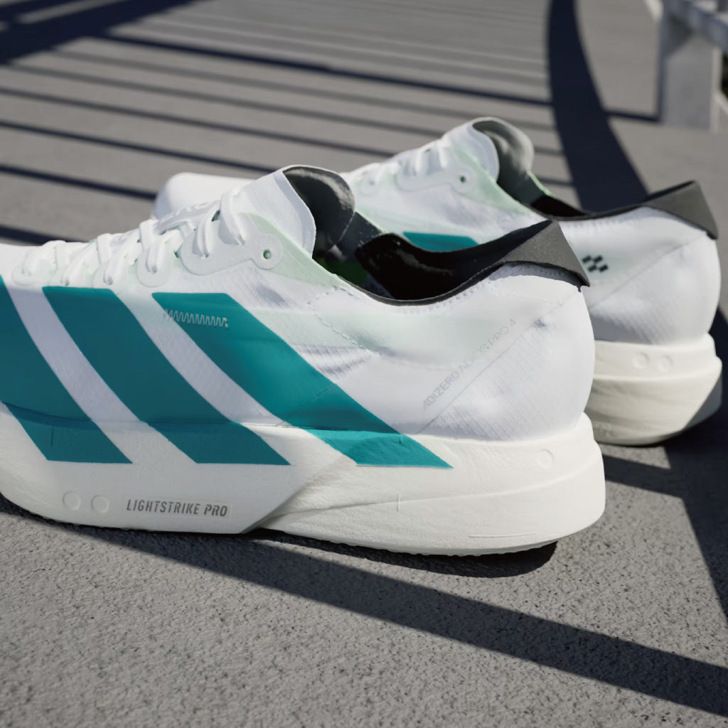 adidas ADIZERO ADIOS PRO 4 - Cloud White / Pure Teal (M)