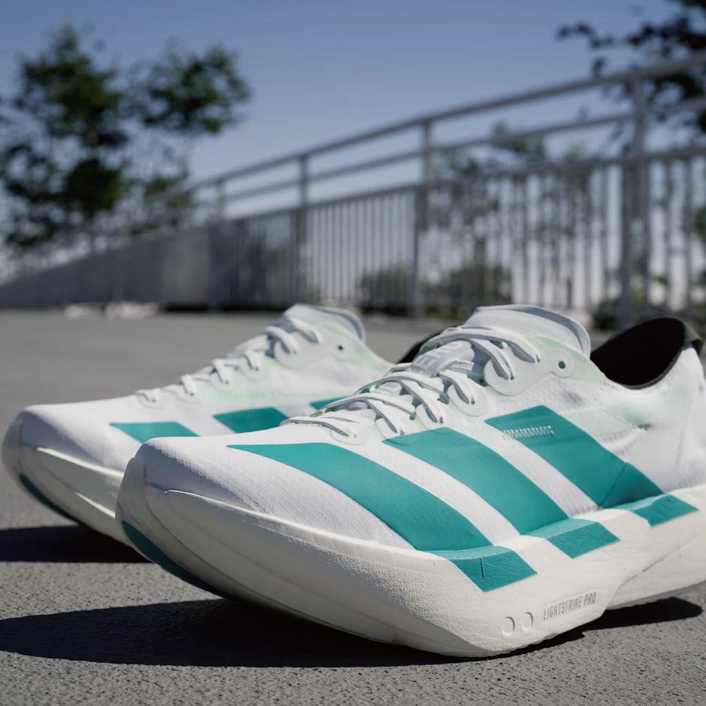 adidas ADIZERO ADIOS PRO 4 - Cloud White / Pure Teal (M)