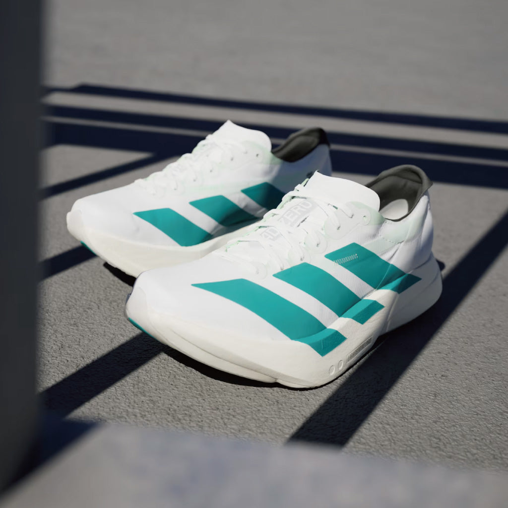 adidas ADIZERO ADIOS PRO 4 - Cloud White / Pure Teal (M)