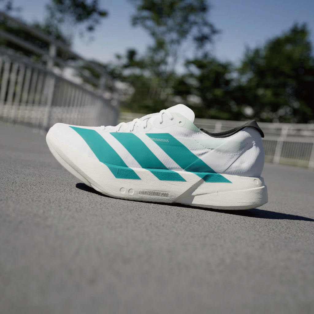 adidas ADIZERO ADIOS PRO 4 - Cloud White / Pure Teal (M)