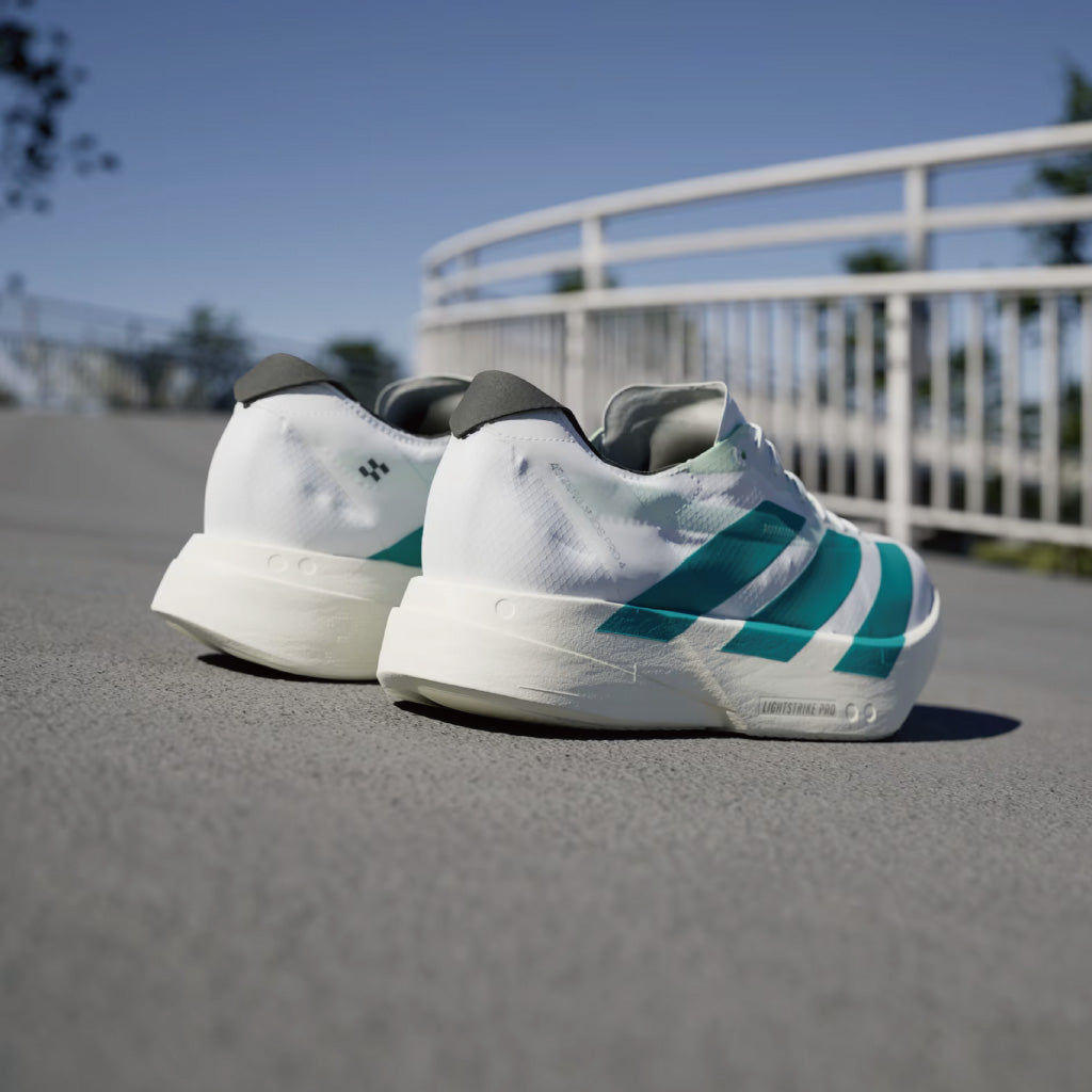 adidas ADIZERO ADIOS PRO 4 - Cloud White / Pure Teal (M)