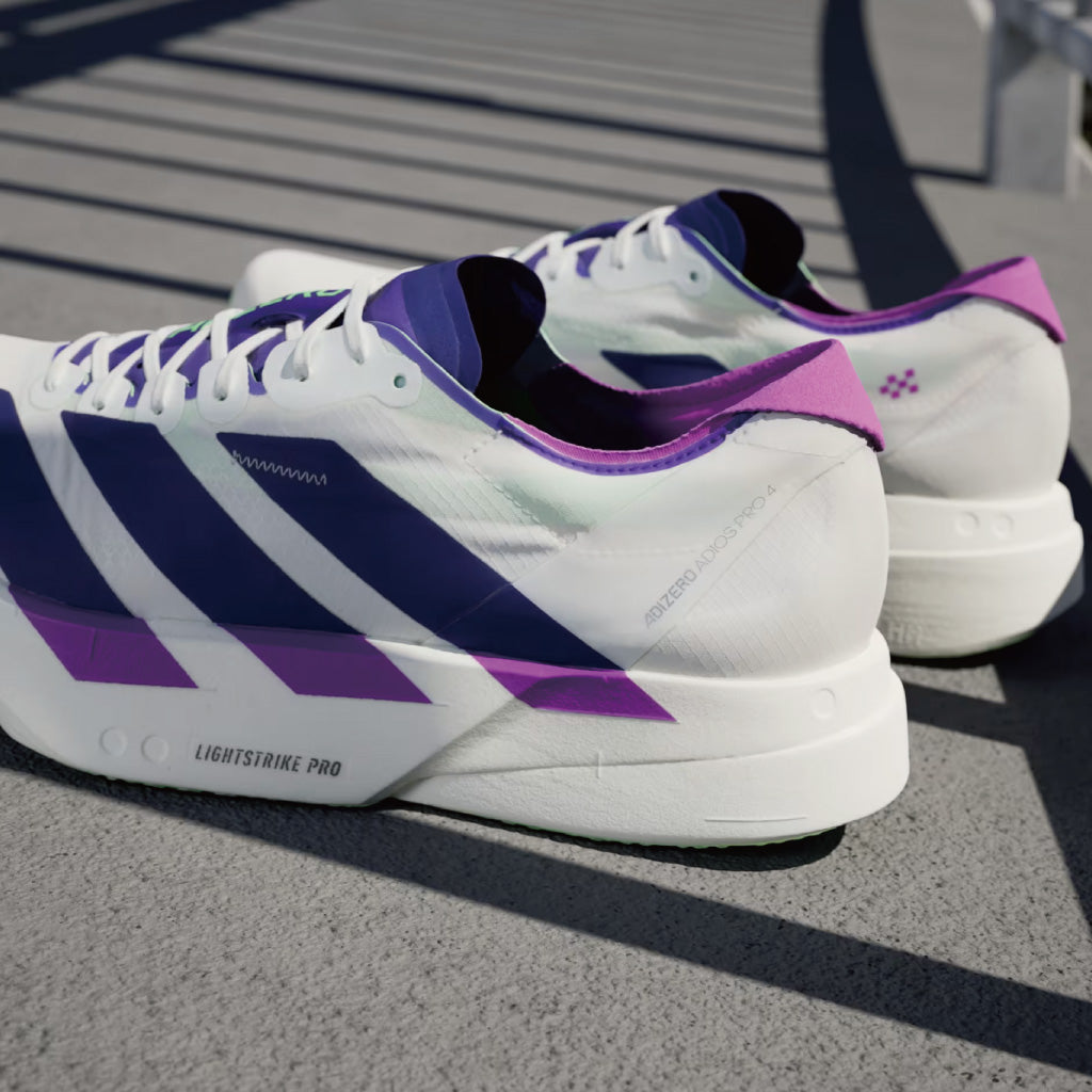 adidas ADIZERO EVO SL - Cloud White / Collegiate Purple (W)