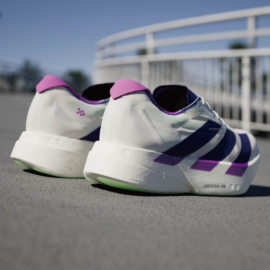 adidas ADIZERO EVO SL - Cloud White / Collegiate Purple (W)