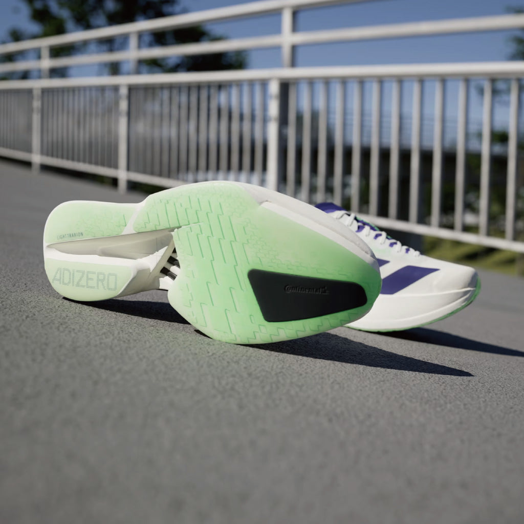 adidas ADIZERO EVO SL - Cloud White / Collegiate Purple (W)