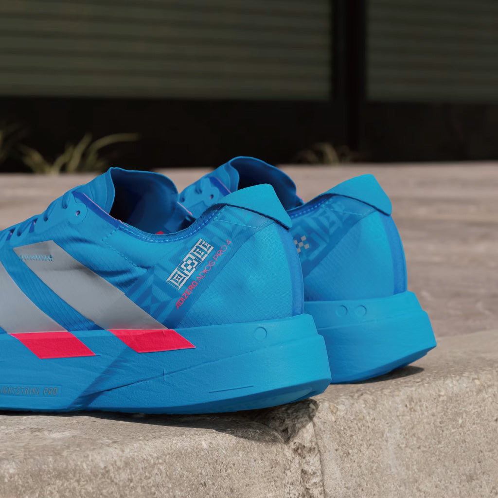 adidas ADIZERO ADIOS PRO 4 - Solar Blue / Silver Metallic (M)