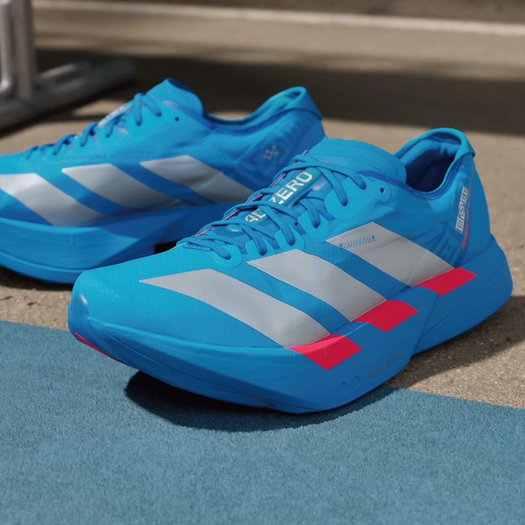 adidas ADIZERO ADIOS PRO 4 - Solar Blue / Silver Metallic (M)
