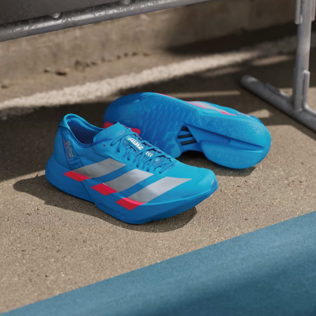 adidas ADIZERO ADIOS PRO 4 - Solar Blue / Silver Metallic (M)