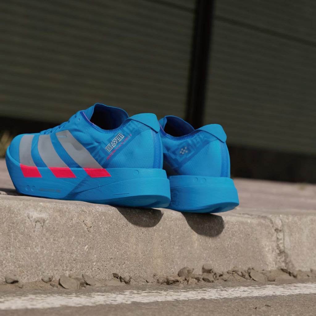 adidas ADIZERO ADIOS PRO 4 - Solar Blue / Silver Metallic (M)