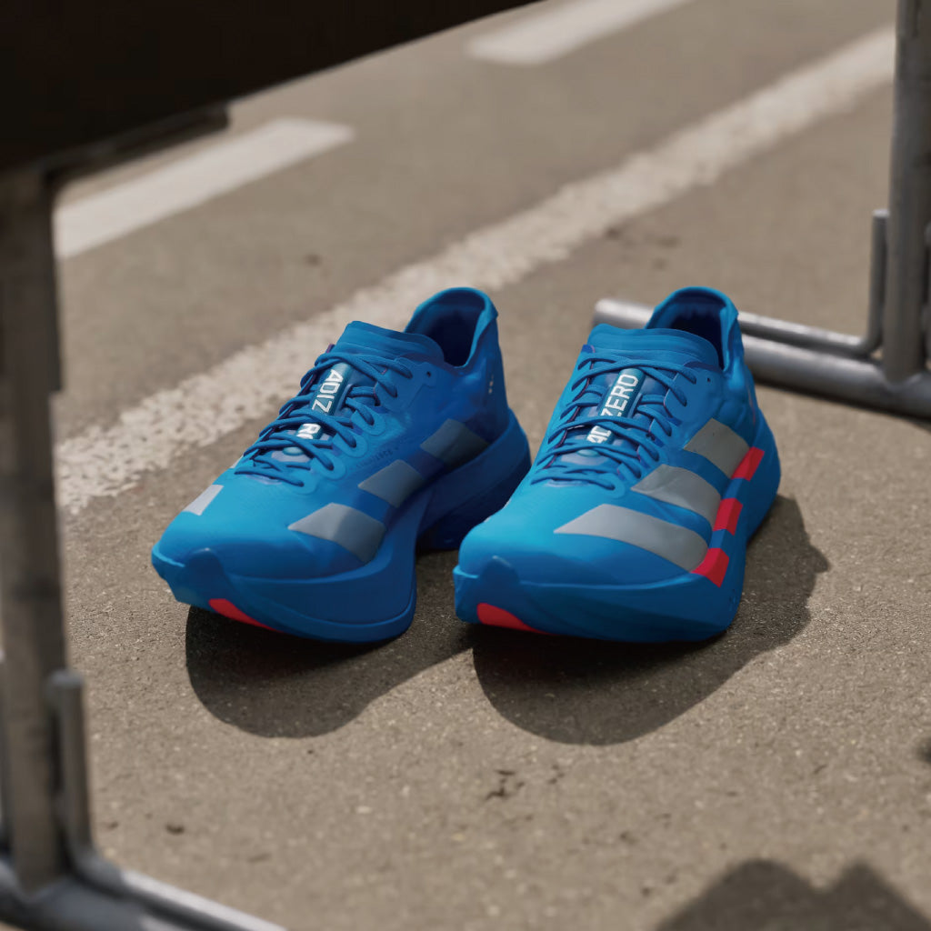 adidas ADIZERO ADIOS PRO 4 - Solar Blue / Silver Metallic (M)