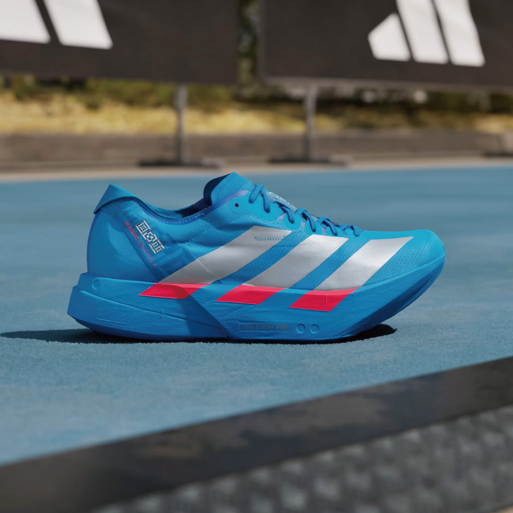 adidas ADIZERO ADIOS PRO 4 - Solar Blue / Silver Metallic (M)